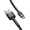Kabel USB na micro USB Baseus Cafule 2.0A 3m šedo-černý