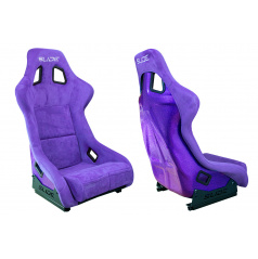 Sportovní skořepina SLIDE KS2 Premium Purple Velur Purple Glitter