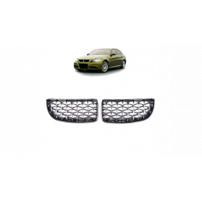 Gril BMW 3 E90 E91 Lesklá Černá Gril BMW 3 E90 E91 Lesklá Černá