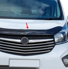 Deflektor přední kapoty F. Talento 2016-20, N. Nv300 2014+, O. Vivaro 2014-19