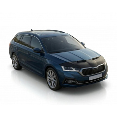 Převlek přední části kapoty černý Škoda Octavia IV