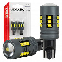 LED žárovky STANDARD W16W T15 2525 18SMD bílé 12V 24V