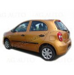 Nissan Micra 5d, 2011- , hatchback, boční ochranné lišty dveří