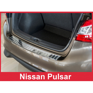 Nerez kryt- ochrana prahu zadního nárazníku Nissan Pulsar 2014+