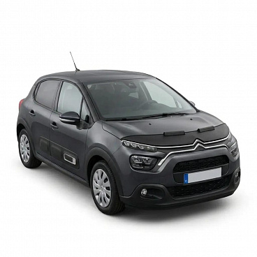 Převlek přední části kapoty černý Citroen C3 2016-24 Převlek přední části kapoty černý Citroen C3 2016-24