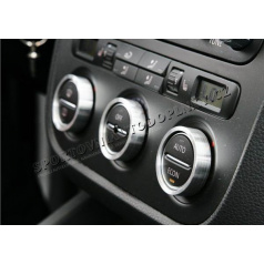 VW Golf V - ALU kroužky ovládání Climatronicu