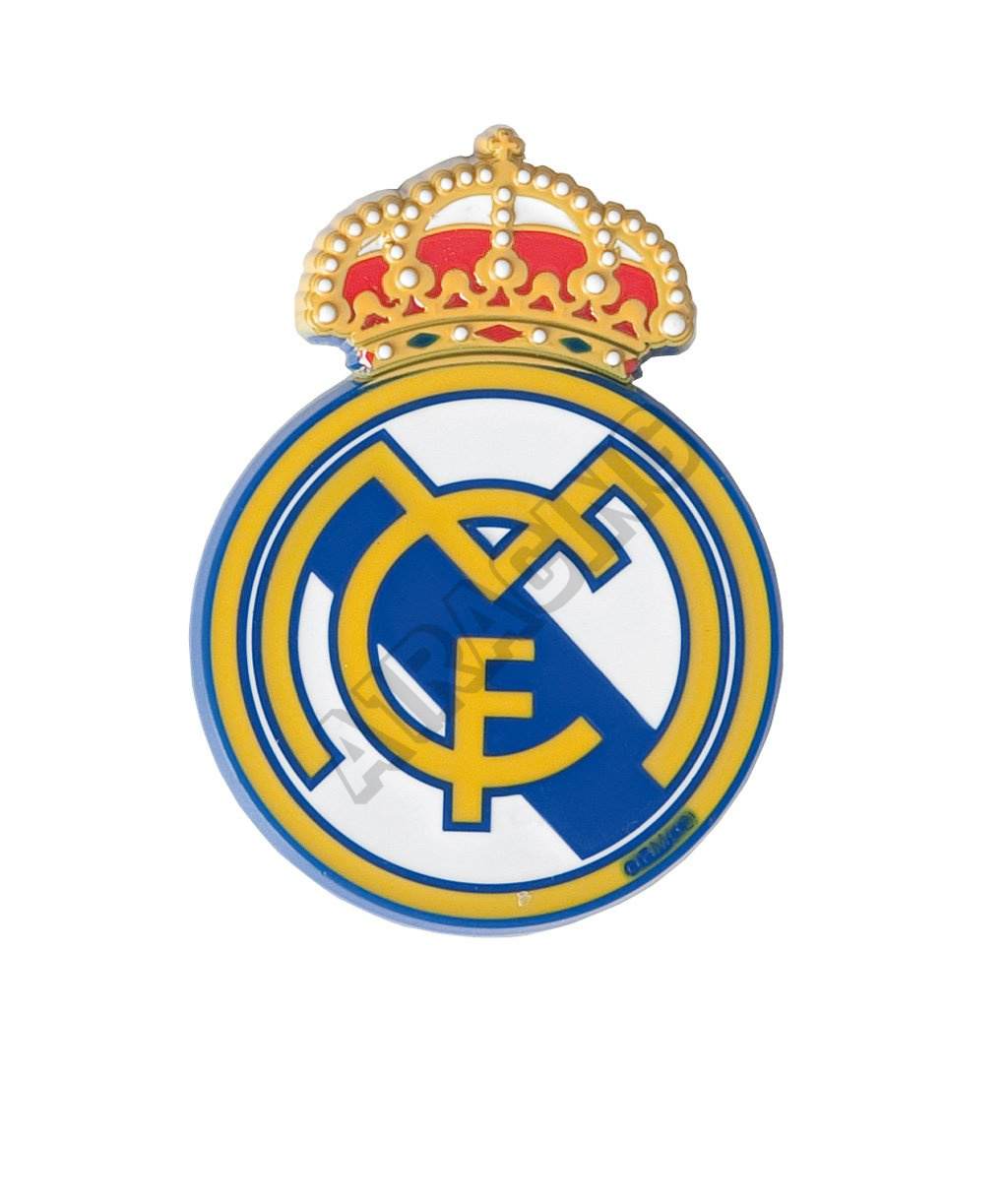 Oficiální logo - znak REAL MADRID 40x55 mm s podlepením - SportovniAutodoplnky.cz