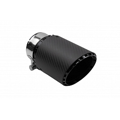 Koncovka tlumiče 89mm vstup 67mm Carbon Matt