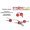 Toyota Supra StrongFlex Sport sestava silentbloků jen pro přední nápravu 10 ks