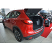 Nerez kryt-černá ochrana prahu zadního nárazníku Mazda CX-5 2012-17