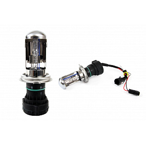 Xenonová žárovka výbojka hid xenon H4-3 4300K bixenon AMIO-01421 Xenonová žárovka výbojka hid xenon H4-3 4300K bixenon AMIO-01421