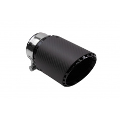 Końcówka tłumika 101mm wejście 67mm Carbon Matt