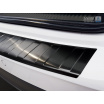 Nerez kryt- černá ochrana prahu zadního nárazníku Audi A4 B9 Allr. 2016+