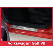 Nerez kryt- sestava-ochrana prahu zadního nárazníku+ochranné lišty prahu dveří VW Golf VII 2012-16