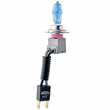 Halogenové žárovky H7 EVO High Lumen White 4300K 85W (svítivost 2300 Lumenů) 2 ks Halogenové žárovky H7 EVO High Lumen White 4300K 85W (svítivost 2300 Lumenů) 2 ks