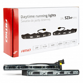 Světla pro denní svícení DRL 523HP mini AMIO-01526 Světla pro denní svícení DRL 523HP mini AMIO-01526