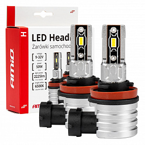 Autožárovky LED série H-mini H8 H9 H11 H16 6500K Canbus