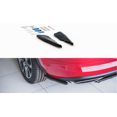 Boční difuzory pod zadní nárazník pro Škoda Kodiaq RS, Maxton Design (černý lesklý plast ABS)