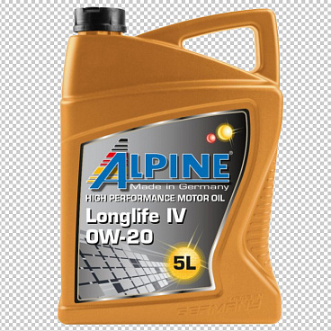 Syntetický motorový olej Alpine 0W-20 Longlife IV 1 nebo 5 L