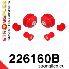 Seat Ibiza 2002+ StrongFlex sestava silentbloků jen pro přední nápravu 6 ks