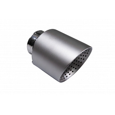 Koncovka tlumiče 101mm vstup 67mm Kartáčovaná