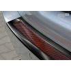 Carbon kryt- černá ochrana prahu zadního nárazníku BMW 5 F11 kombi 2010+