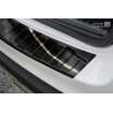 Nerez kryt-černá ochrana prahu zadního nárazníku Mercedes GLC 2015+
