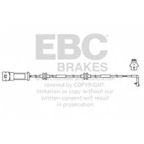 EFA134 - Czujnik zużycia klocków hamulcowych EBC Brakes OPEL | Omega | VAUXHALL | Omega