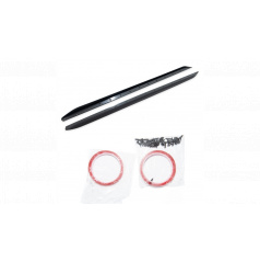 Nástavce BMW 3 G20 G21 Prahy Matná Černá