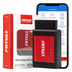 Skenovací tester diagnostického rozhraní ELM327 OBD2 BT XL AMIO-04733