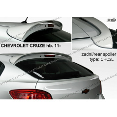 Chevrolet Cruze htb 2011+ zadní spoiler (EU homologace)