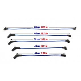 Przewody zapłonowe PowerTEC ROVER 111 214 414 HONDA ACCORD III 85-00 Czerwone