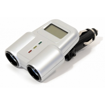 Rozdvojka 12/24V + LCD indikace baterie