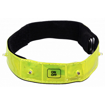 Pásek reflexní 4LED svítící