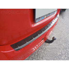 Práh pátých dveří s výstupky, 3D Carbonstyl - Škoda Fabia II. Combi / RS Combi 2008-2014