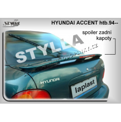 HYUNDAI ACCENT HTB (94-98) spoiler zad. kapoty (EU homologace)