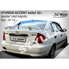 HYUNDAI ACCENT sedan 03+ spoiler zadní kapoty (EU homologace)