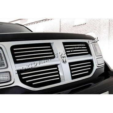 Dodge Nitro - NEREZ chrom spodní lišta předního nárazníku - OMSA LINE