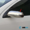Nerez kryty zrcátek Omtec 2 ks Škoda Fabia I 2000-2007, Octavia I, II 2000-13