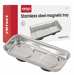 Magnetická miska z nerezové oceli 150x65x27mm