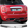 Nerez leštěný kryt horní hrany zadního nárazníku Mini Cooper F56, F60 2014-2023