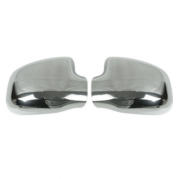 Nerez kryty zrcátek Omtec Dacia Duster 2012-18, Logan 2006-13, Sandero 2008-20 (Stepway 2016+)