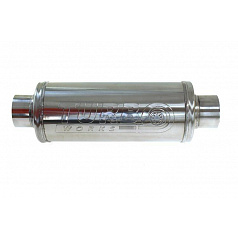 Středový tlumič 63mm TurboWorks RS 304SS 450mm
