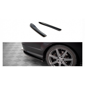 Splitter Mercedes-Benz C C204 W204 Facelift S204 Facelift Tył Boczne Gloss Black