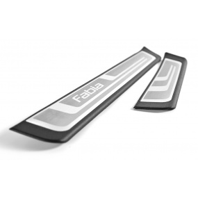 Dekorativní lišty prahové Škoda Fabia II