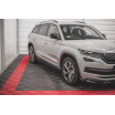Difuzory pod boční prahy pro Škoda Kodiaq Sportline, Maxton Design (černý lesklý plast ABS)