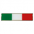 3D logo  vlajka Itálie 110x27 mm