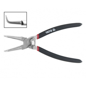 Kleště na ségrovky 200 mm vnitřní ohnuté CrV