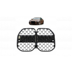 Gril BMW 4 G22 G23 G83 Lesklá Černá