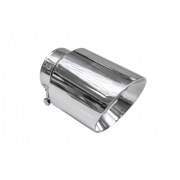 Koncovka tlumiče 114mm vstup 67mm Leštěná